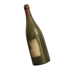 Empty Wine Bottle