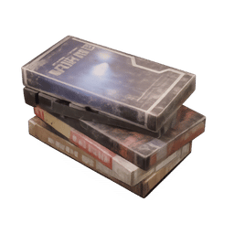 Stack of Movie Tapes